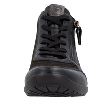 Load image into Gallery viewer, REMONTE - R7676-06  - LACE/ZIP ANKLE BOOT - Black Multi  (NEW IN)