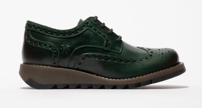 FLY London - SIIP362FLY - P145362003 - LACE UP BROGUE SHOE - Petrol