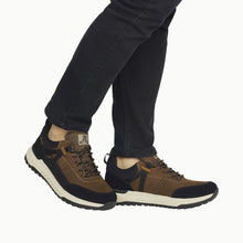 Load image into Gallery viewer, RIEKER - U0100-22 - MENS TRAINER - Brown/Black