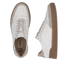 Load image into Gallery viewer, RIEKER - U0710-80 -   LACE UP TRAINER - Off-White Combi