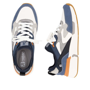 RIEKER - U1403-14 - TRAINER - Blue multi