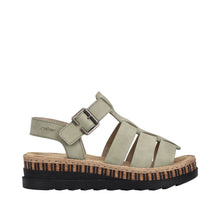 Load image into Gallery viewer, RIEKER - V7904-52 - WEDGE STRAP SANDAL - Green
