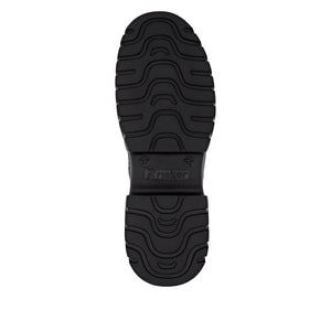 RIEKER - W1870-02 - LACE UP/ZIP BOOT - BLACK