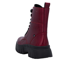 Load image into Gallery viewer, RIEKER - W1870-35 - LACE UP/ZIP BOOT - RED
