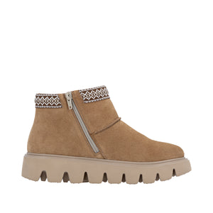 RIEKER - W2074-24 - SPORT ZIP BOOT - Tan