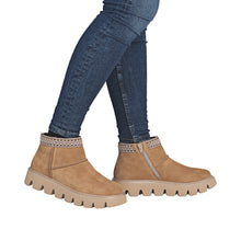 Load image into Gallery viewer, RIEKER - W2074-24 - SPORT ZIP BOOT - Tan