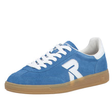 Load image into Gallery viewer, RIEKER - W2200-12 -  LACE UP SNEAKER TRAINER - Azur Blue
