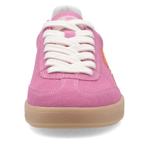 RIEKER - W2200-31 -  LACE UP SNEAKER TRAINER - Pink