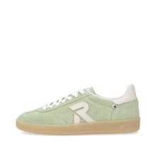 Load image into Gallery viewer, RIEKER - W2200-52 -  LACE UP SNEAKER TRAINER - Mint Green/White