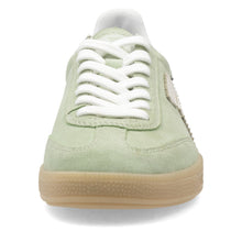 Load image into Gallery viewer, RIEKER - W2200-52 -  LACE UP SNEAKER TRAINER - Mint Green/White