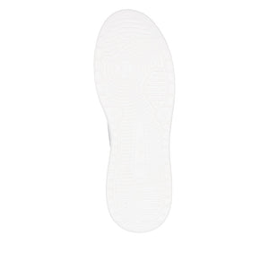 RIEKER - W2301-90 - SLIP ON BUNGEE TRAINER - Silver