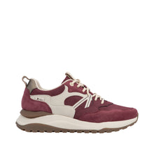 Load image into Gallery viewer, RIEKER - W2501-35 - WEDGE LACE TRAINER -  Bordeaux (NEW IN)