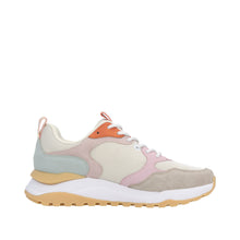 Load image into Gallery viewer, RIEKER - W2506-61 - LACE UP TRAINER - Beige Multi