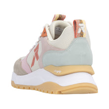 Load image into Gallery viewer, RIEKER - W2506-61 - LACE UP TRAINER - Beige Multi