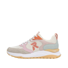 Load image into Gallery viewer, RIEKER - W2506-61 - LACE UP TRAINER - Beige Multi
