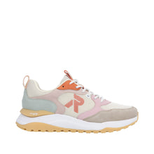 Load image into Gallery viewer, RIEKER - W2506-61 - LACE UP TRAINER - Beige Multi