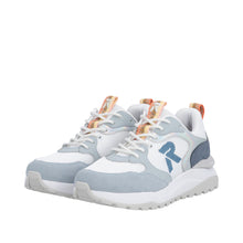 Load image into Gallery viewer, RIEKER - W2506-80 - LACE UP TRAINER - Blue Multi