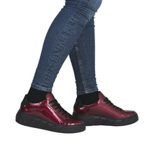 Load image into Gallery viewer, RIEKER - W2601-35 - LACE UP SNEAKER STYLE SHOE - Red
