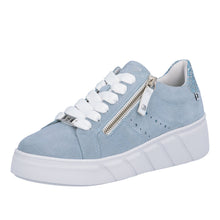 Load image into Gallery viewer, RIEKER - W2605-12 - LACE UP/ZIP SNEAKER STYLE SHOE - Blue