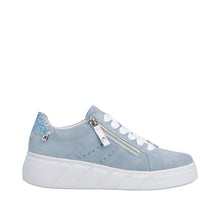 Load image into Gallery viewer, RIEKER - W2605-12 - LACE UP/ZIP SNEAKER STYLE SHOE - Blue