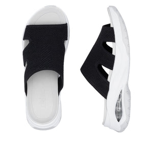 RIEKER - W3150-00 - SLIP ON/MULE - Black