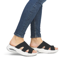 Load image into Gallery viewer, RIEKER - W3150-00 - SLIP ON/MULE - Black