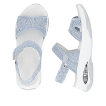 Load image into Gallery viewer, RIEKER - W3152-10 - WALKING SANDAL - Blue