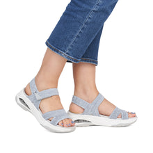 Load image into Gallery viewer, RIEKER - W3152-10 - WALKING SANDAL - Blue