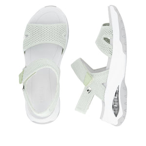 RIEKER - W3152-52 - WALKING SANDAL - Mint