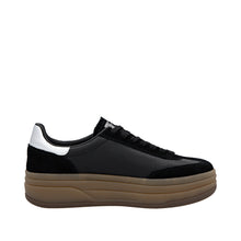 Load image into Gallery viewer, RIEKER - W3700-00 -  LACE UP SNEAKER TRAINER - Black
