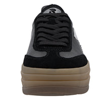 Load image into Gallery viewer, RIEKER - W3700-00 -  LACE UP SNEAKER TRAINER - Black