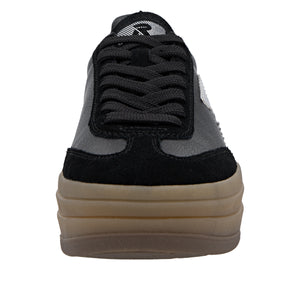 RIEKER - W3700-00 -  LACE UP SNEAKER TRAINER - Black