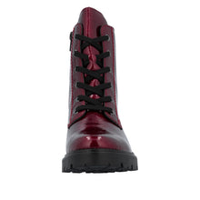 Load image into Gallery viewer, RIEKER - Z2841-33 - LACE UP/ZIP ANKLE BOOT - RED PATENT