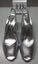 Load image into Gallery viewer, HB Italia - B272 SHOE/SANDAL - Argento Saffiano (Silver)