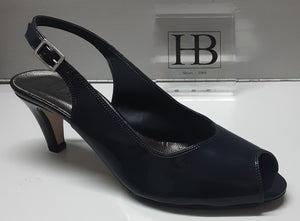 HB Italia - B272 SHOE/SANDAL - Navy Patent