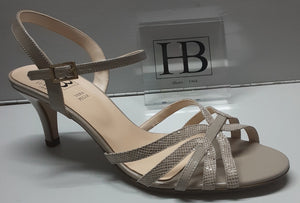HB Italia - 860 STEFANIA SANDAL - Beige Patent