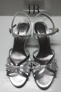 HB Italia - 860 - STEFANIA STRAPPY SANDAL - ACCACIO/ARGENTO STEFANIA (Metallic Grey/Silver)