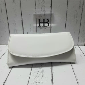 HB Italia - CLAUDIA CLUTCH BAG - White