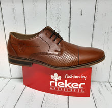 Load image into Gallery viewer, RIEKER - 11615-24 - Leather LACE UP SHOE - Brown (Tan)