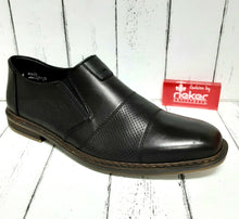 Load image into Gallery viewer, RIEKER - B1765-00 - Leather SLIP ON SHOE - Black