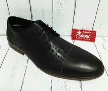 Load image into Gallery viewer, RIEKER - 11615-00 - Leather LACE UP SHOE - Black