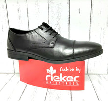 Load image into Gallery viewer, RIEKER - 11610-00 - Leather LACE UP SHOE - Black
