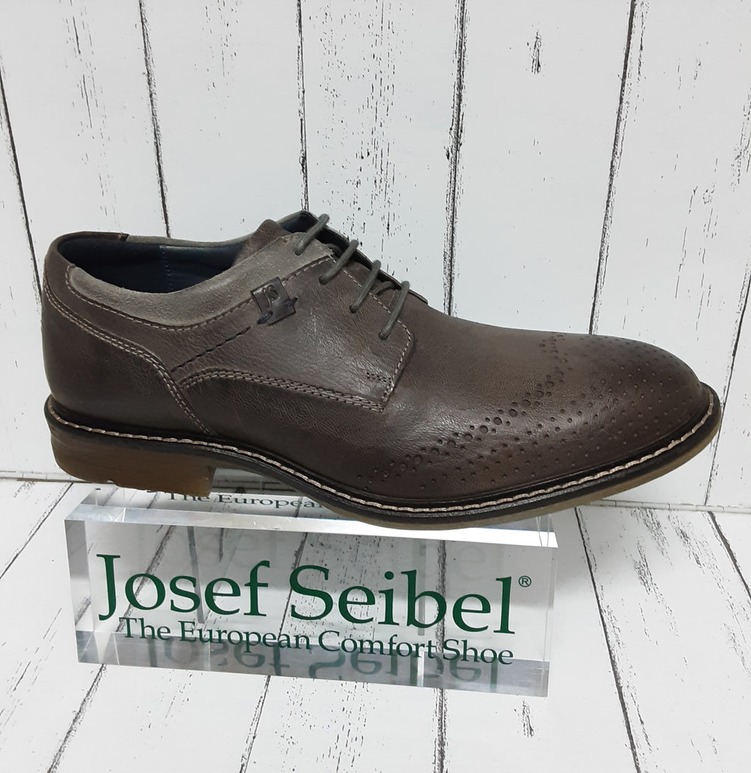 JOSEF SEIBEL - EARL 07 (25407 001 250) Leather LACE UP SHOE - Taupe