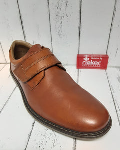 RIEKER - 13475-24 - STRAP FASTENING SHOE - Tan