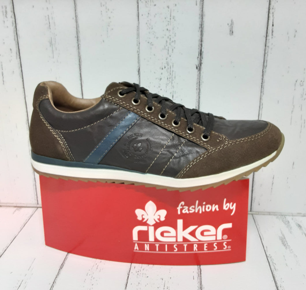 RIEKER - 19330-26 -  LACE UP TRAINER - Brown