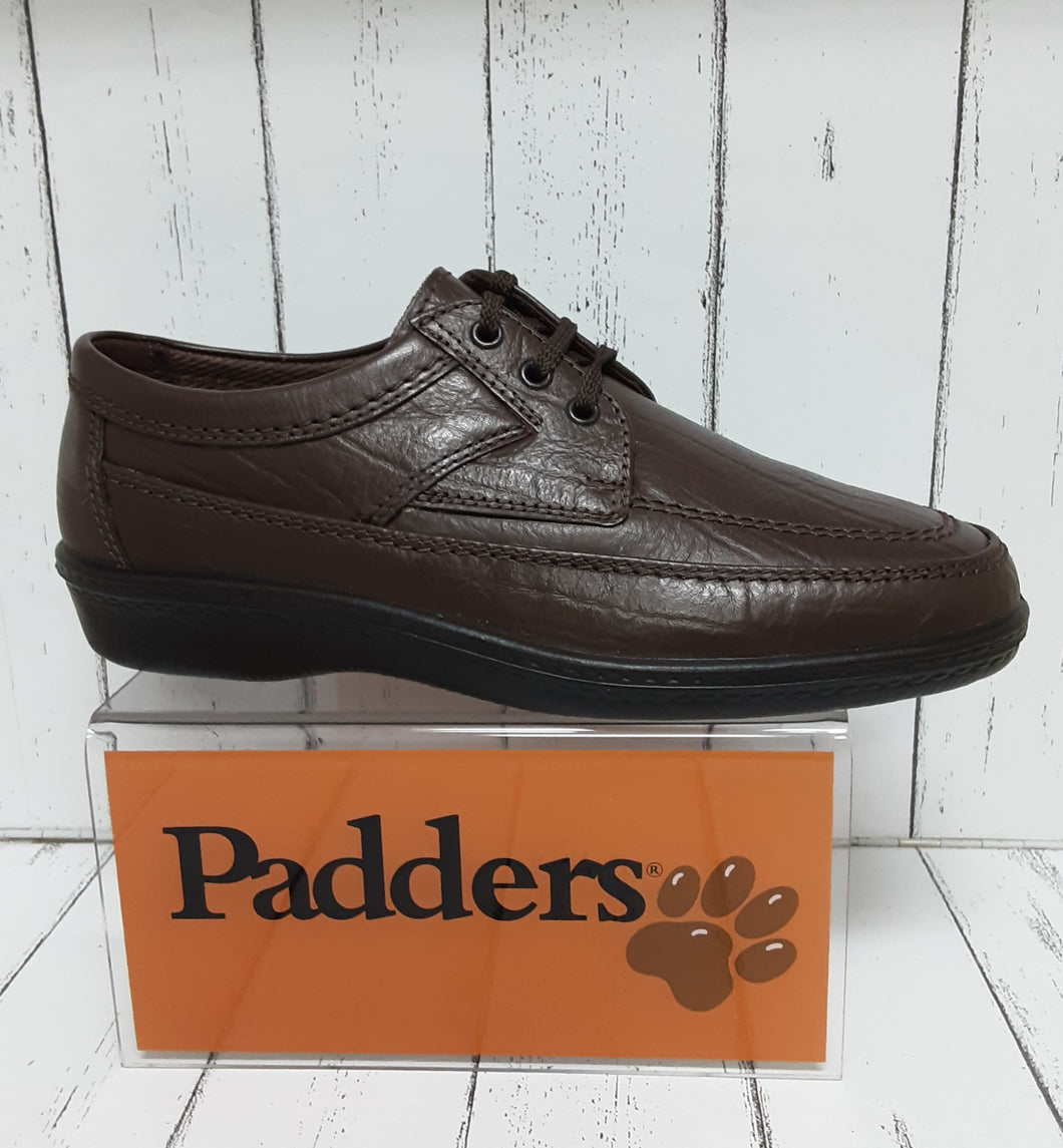 PADDERS - GRIFF - 607/11 - Leather LACE UP SHOE - Brown