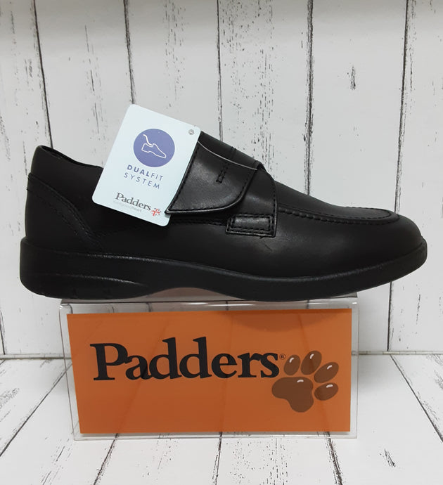 PADDERS - SOLAR - 635N10 - STRAP FASTENING SHOE - Black