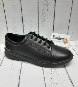 PADDERS - REFRESH 2 - 638N38 - Leather LACE UP SHOE - Black Combination