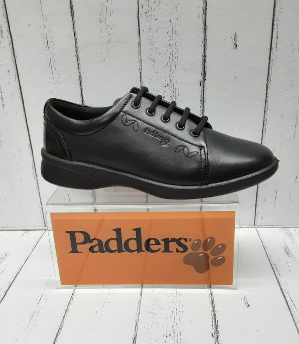 PADDERS - REFRESH 2 - 638N38 - Leather LACE UP SHOE - Black Combination