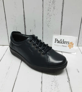 PADDERS - GALAXY - 235/24 -Leather LACE UP SHOE - Navy